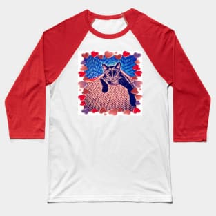 I LOVE YOU MY BREEZY CAT Baseball T-Shirt